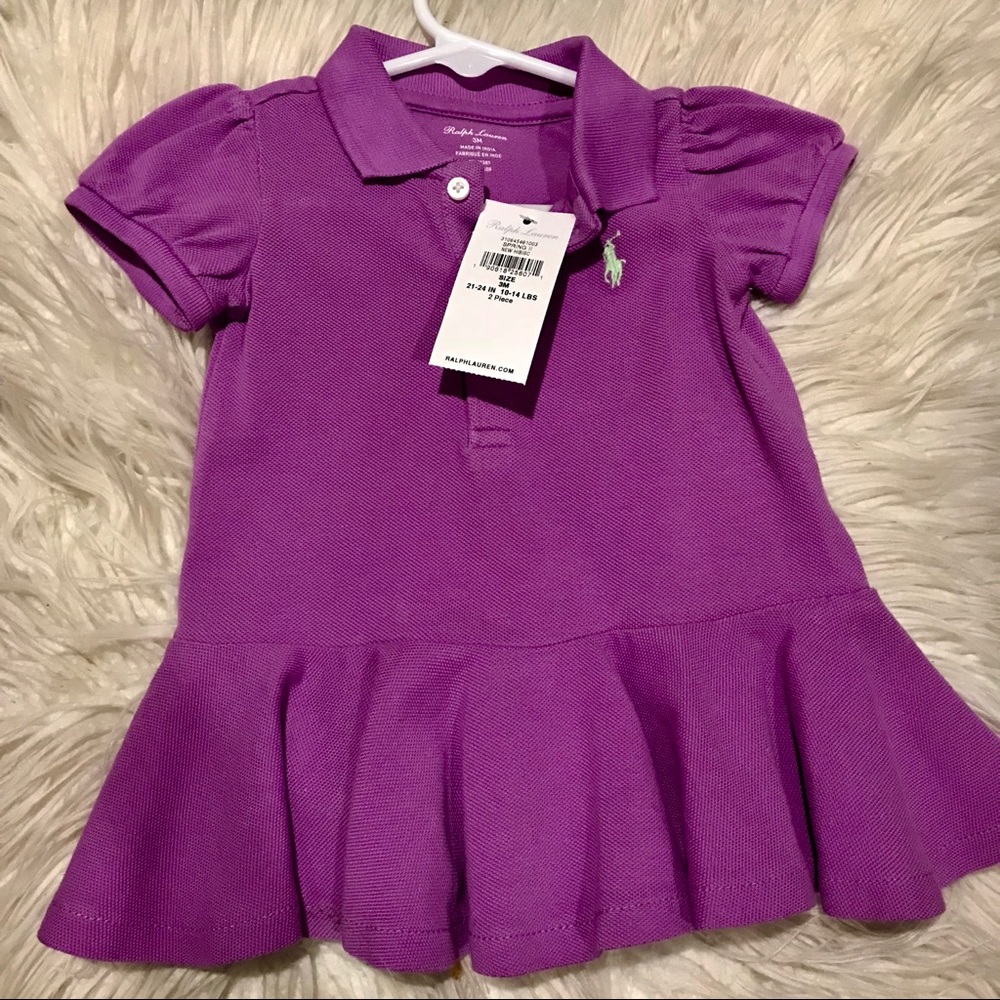 Ralph Lauren Baby Girl Polo Dress